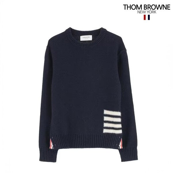 THOM BROWNE 톰브라운 남성 도니골 울 니트